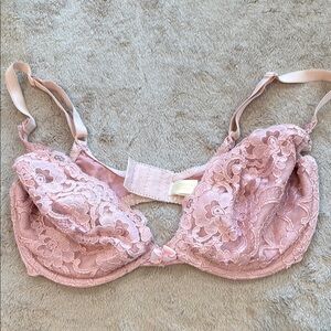 Vintage Victoria’s Secret Pink Lace Bra